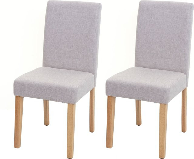 MCW Esszimmerstuhl Littau 2er-Set in Beige aus Textil mit modernem Design - Bild 1