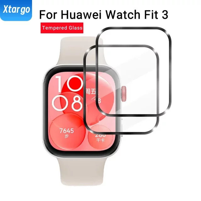 XTargo Displayschutzfolie für Huawei Watch Fit 3, Glas, transparent - Bild 1