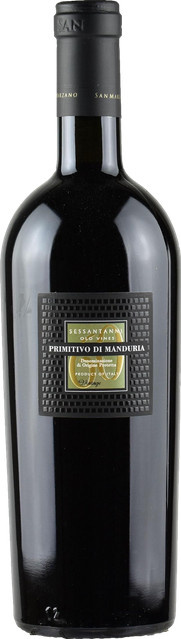 San Marzano Sessantanni Primitivo di Manduria DOC Rotwein 2020 halbtrocken 0,75 l - Bild 3
