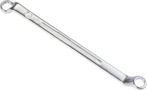 Hazet Doppel-Ringschlüssel 630A mit Außen-Doppel-Sechskant Profil 3/8 x 7/16 in Silber - Bild 1