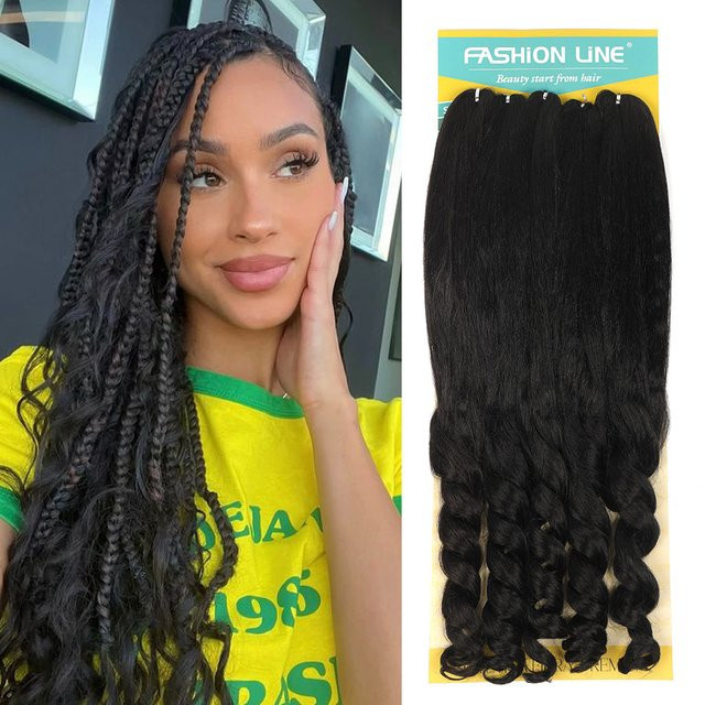 Booming Hair Haarschwanz, Synthetisch, Ombre, Lockig, Damen, 30 Zoll - Bild 1