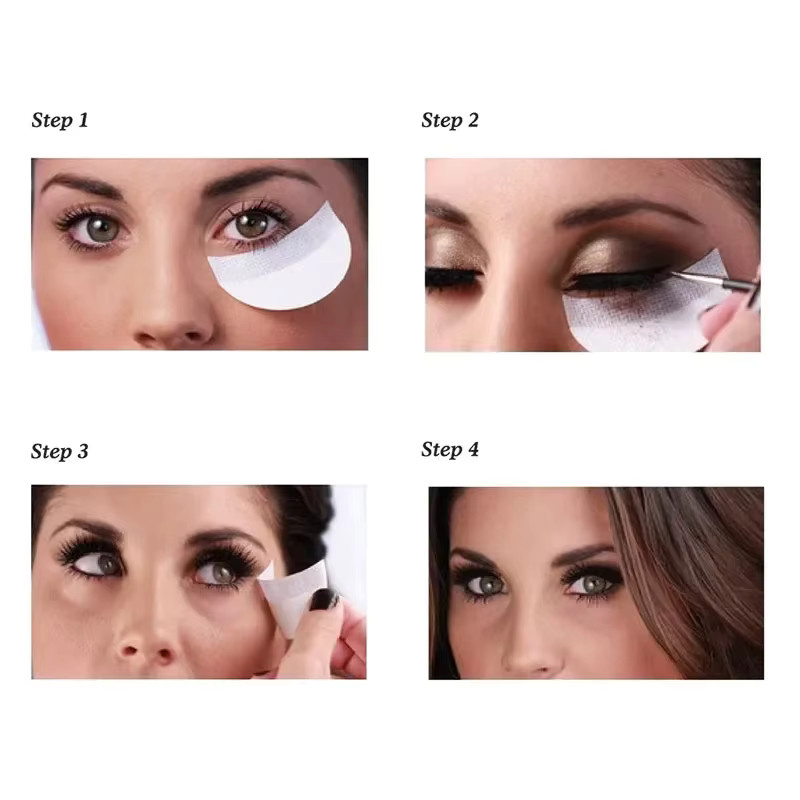 vvocci Augen-Make-up-Schablonen-Aufkleber, Einweg, Unisex - Bild 3