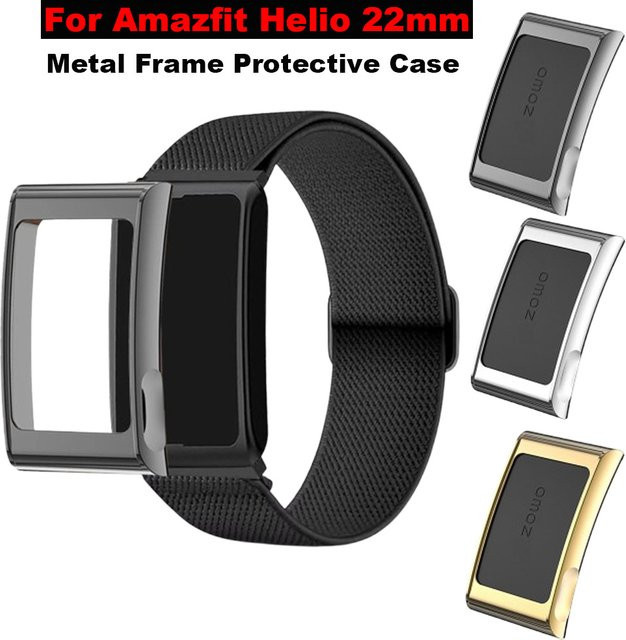 SZKOSTON Schutzhülle für Amazfit Helio, Edelstahl, Gold, Unisex - Bild 1