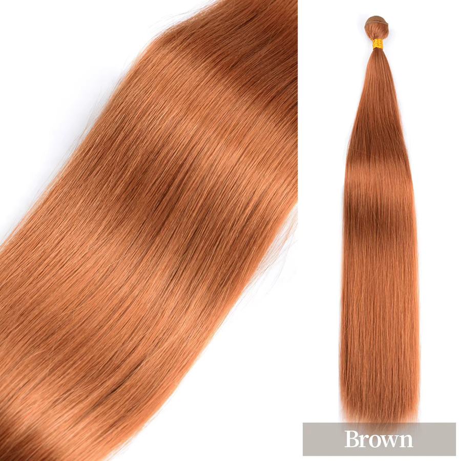 BUDABUDABUDA Haarverlängerung, Ombre, synthetisch, glatt, 24 Zoll - Bild 5