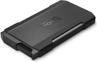 SanDisk PRO-BLADE TRANSPORT SSD-Gehäuse Schwarz mit USB-C Anschluss - Bild 1