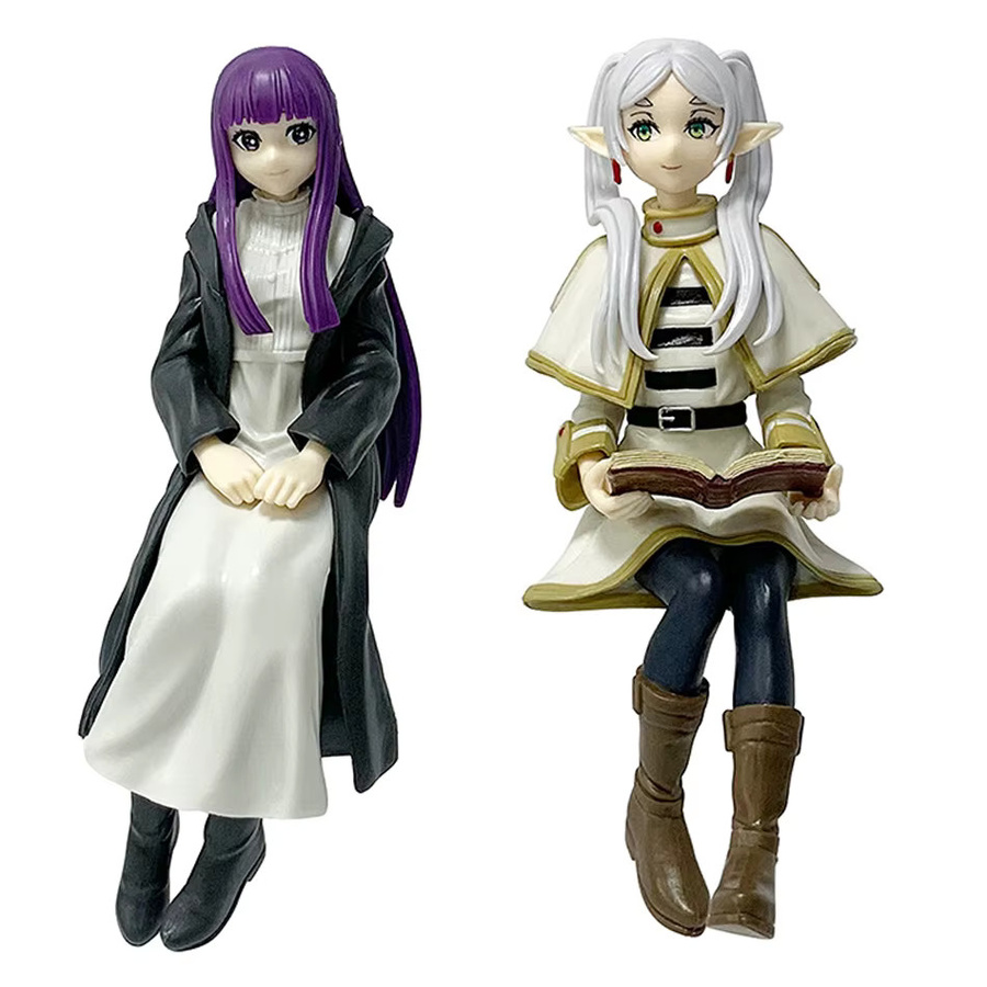 Frieren Anime Figur, Frieren Sitzhaltung, PVC Modell, Bunt / Mehrfarbig - Bild 3