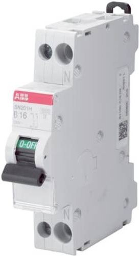 ABB SN201 M-C4 Leitungsschutzschalter 2-polig weiß - Bild 1