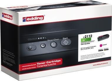 Edding Tonerkartusche kompatibel mit HP 305A CE413A in Magenta mit 2600 Seiten Reichweite - Bild 2
