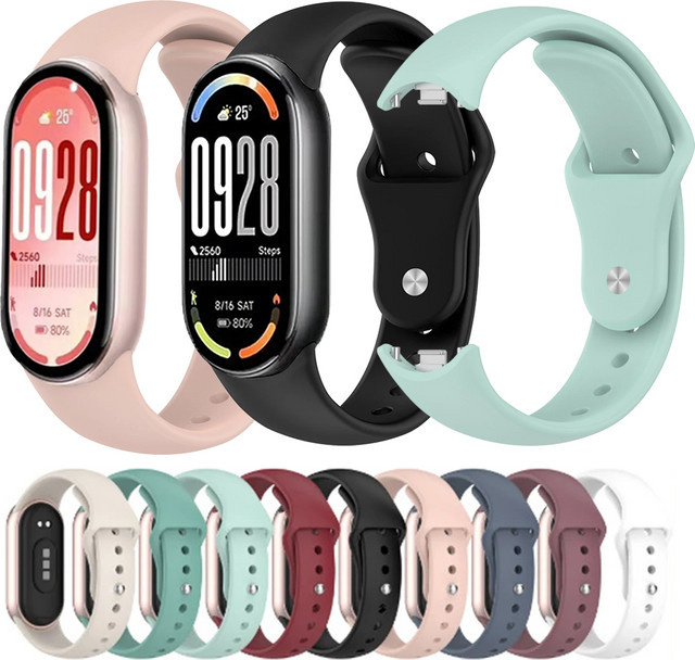 Xiaomi Uhrenarmband Silikon, Schwarz, Unisex - Bild 1