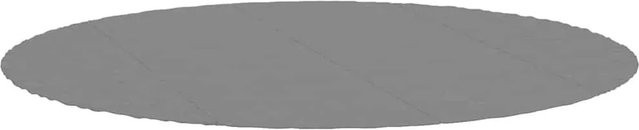 vidaXL Pool-Bodentuch Hellgrau aus Polyester Geotextil Durchmesser: 458 cm - Bild 1