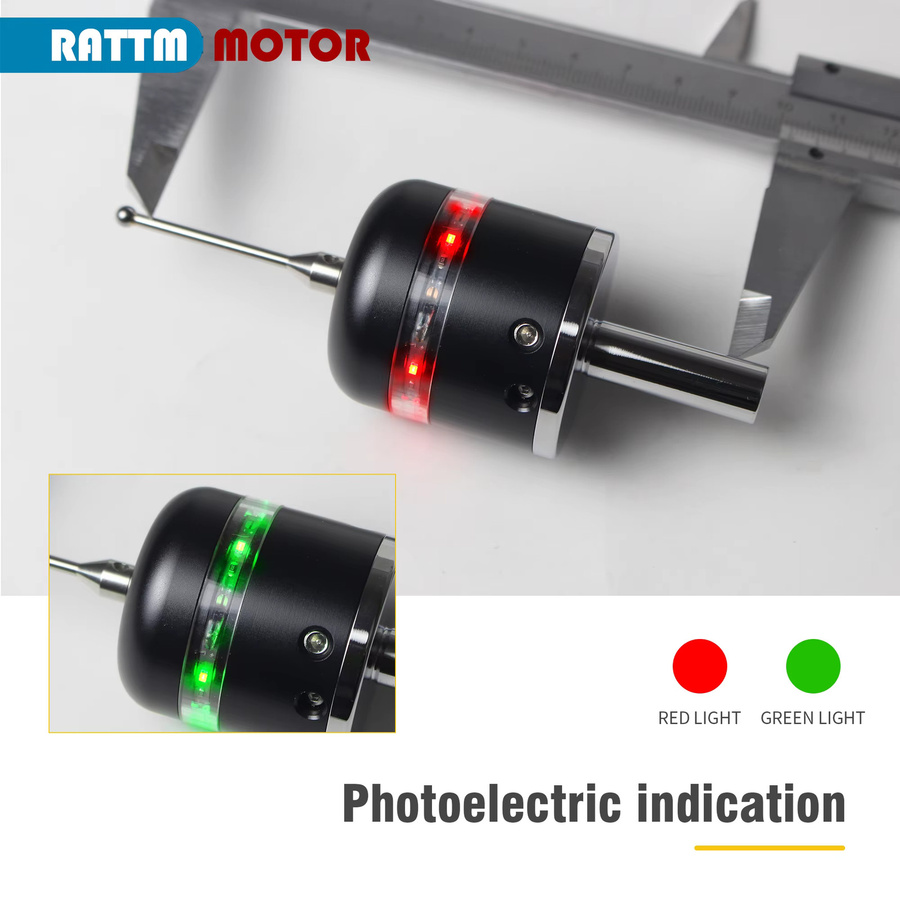 RATTMMOTOR 3D Lichtkanten-Finder MF60 Touch-Probe Werkzeug zur Werkzeugeinstellung für CNC-Fräs- und Graviermaschinen in Schwarz und Multicolour - Bild 4