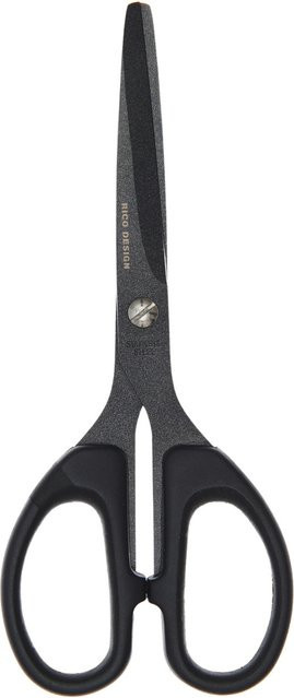 Rico Design Antihaft Schere Schwarz, Länge: 15,2 cm - Bild 1
