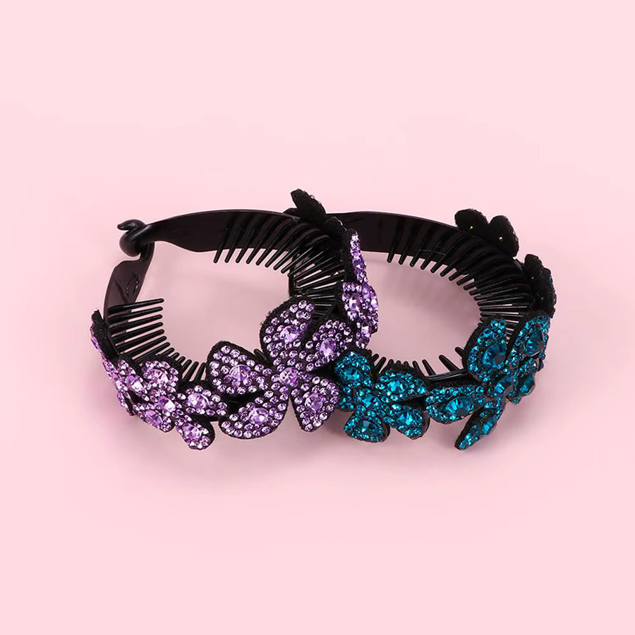 Haarnadel Blume, Strass, Damen - Bild 2