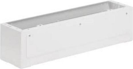 Hager FZ623N Universalsockel aus Stahl in Weiß, H x B x T: 20,5 x 80 x 20 cm - Bild 1