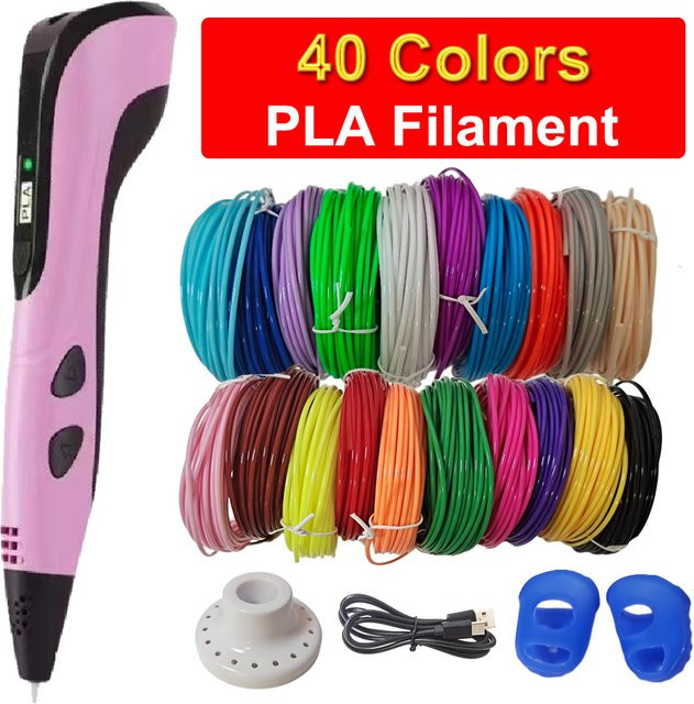 JuniorCare 3D Stift, PLA Filamente, Bunt / Mehrfarbig, Zubehör - Bild 1