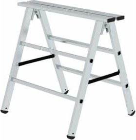 MUNK Aluminium-Arbeitsbock klappbar in Silber - Bild 1