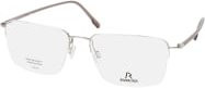 Rodenstock R 7142 A Korrektionsbrille, randlos, quadratisch, Titanium, silver, Herren - Bild 1