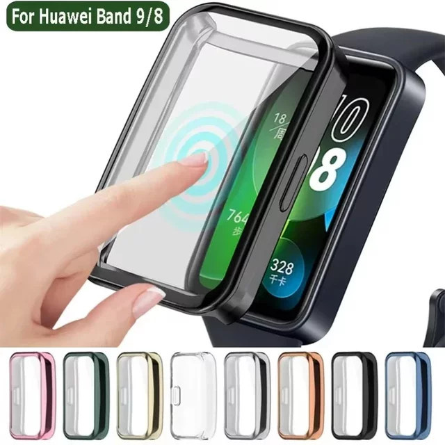 Huawei Schutzhülle TPU, transparent, Huawei Band 8/9 Zubehör - Bild 1