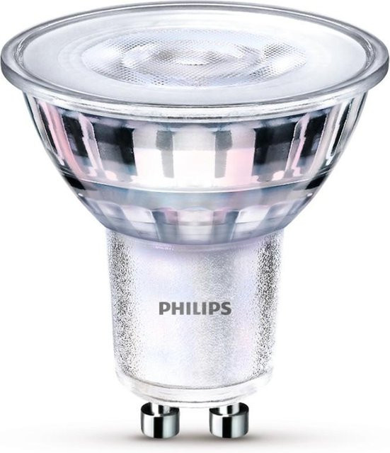Philips LED-Lampe WarmGlow, 50W, GU10, warmweiß, dimmbar, weiß - Bild 1