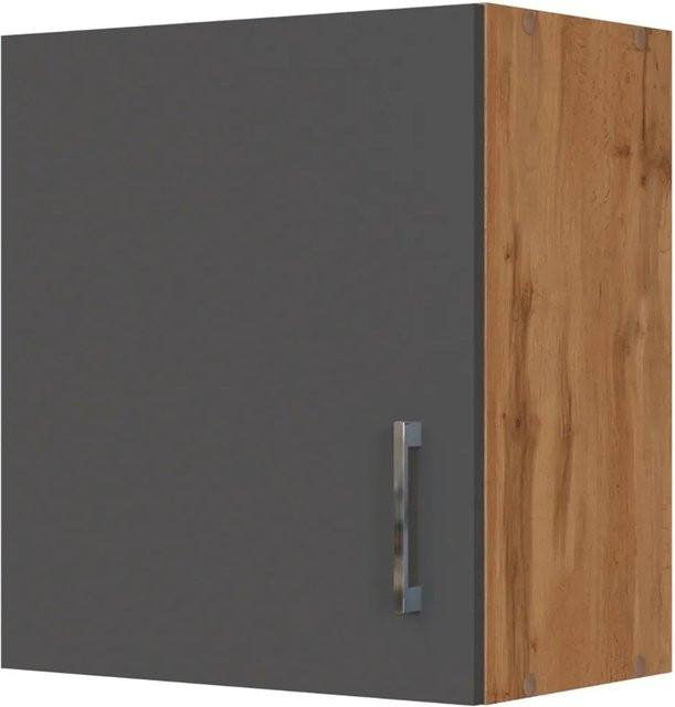 Held Möbel Küchen-Hängeschrank Sorrento in Anthrazit-Wotaneiche, B/H/T: 50 x 57 x 34 cm - Bild 1