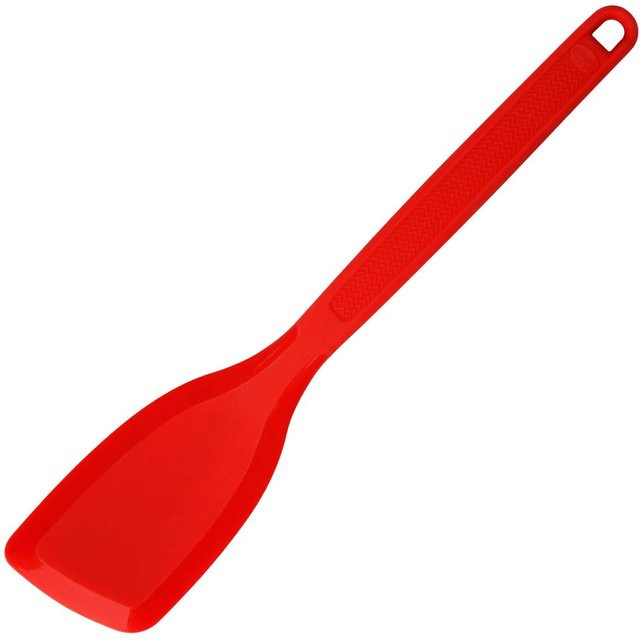 Dr. Oetker Pfannenwender Flexxibel Love in Rot aus Silikon und Metall, Länge: 30 cm - Bild 1
