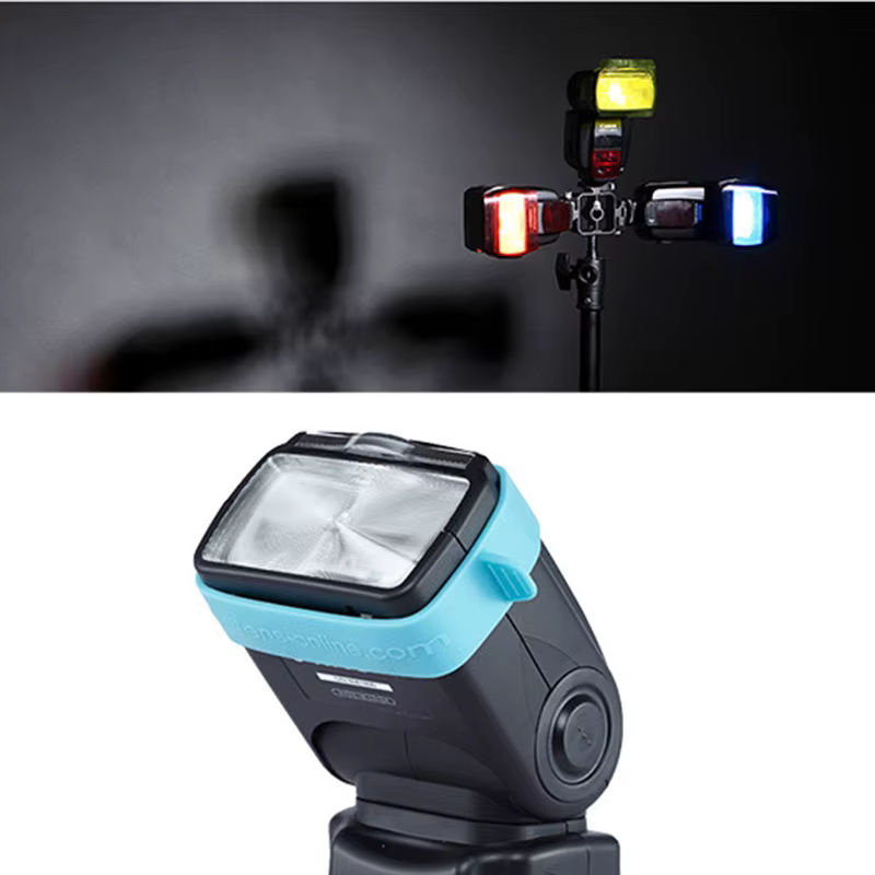 Selens 3er-Set Universal-Farbfilter aus Gummi für Fotografie und Blitzlicht - Bild 3