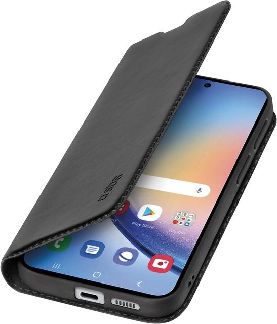 Bookcase Wallet Lite-Hülle für Samsung Galaxy A35 in Schwarz - Bild 1