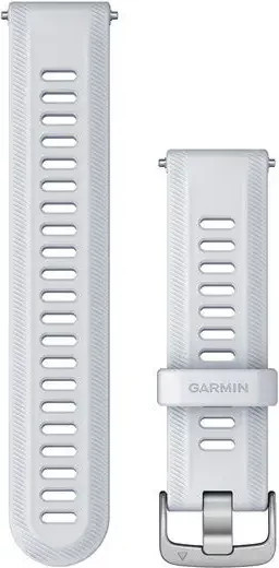 Garmin Uhrenarmband Silikon, silberne Schnalle, Unisex - Bild 1