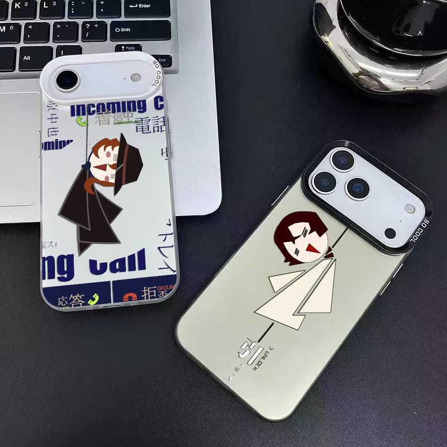 Bungo Stray Dogs Dazai Handyhülle für iPhone 11 bis 17 Pro Max Matte Laser Aurora stoßfeste Schutzhülle in Schwarz und Multicolour - Bild 2