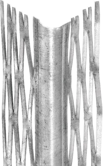 Catnic Innenputzprofil in Silber, Breite: 12 mm, Länge: 2500 mm - Bild 1