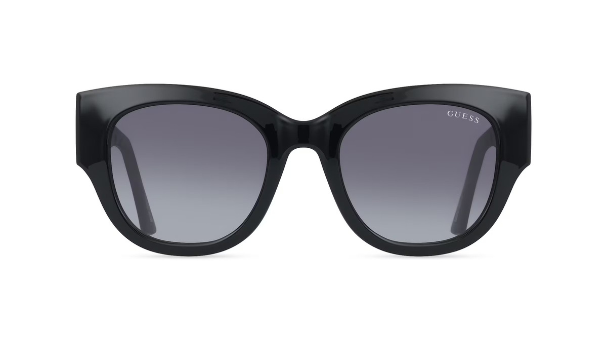 Guess GU7680 Sonnenbrille Butterfly, Vollrand, Kunststoff, schwarz, Damen - Bild 1