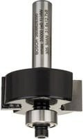 Bosch Falzfräser Standard für Holz, Farbe: Silber, Durchmesser: 31,8 mm, Arbeitslänge: 12,5 mm, Breite: 8 mm, Tiefe: 9,5 mm, Gesamtlänge: 54 mm - Bild 1