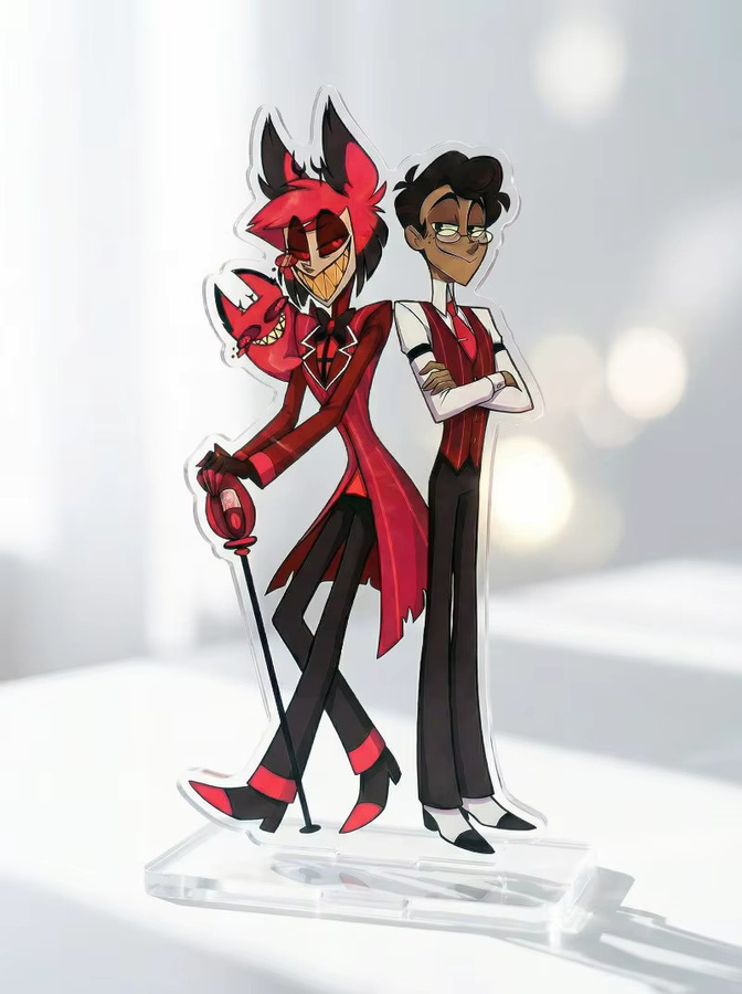 Bandai Hazbin Hotel Alastor Standee, Acryl-Standfigur, Einzelfigur - Bild 2