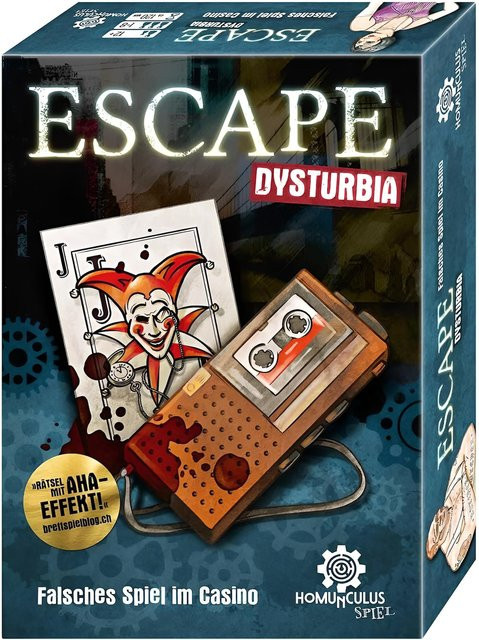 homunculus Verlag ESCAPE Dysturbia: Falsches Spiel im Casino Casino ab 36 Monaten - Bild 1