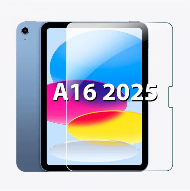 Displayschutzfolie aus gehärtetem Glas für Apple iPad und iPad Air, transparent, 1 Stück - Bild 1