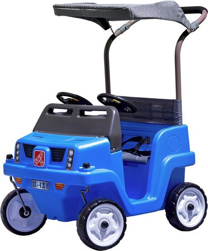 Step2 Push Around Buggy Kinderlaufwagen aus Kunststoff blau ab 2 Jahren - Bild 1