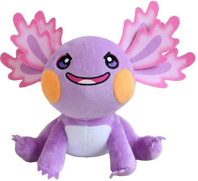 Kidsly Axolotl-Plüschtier, Stofftier, violett, ab 14 Jahre - Bild 1