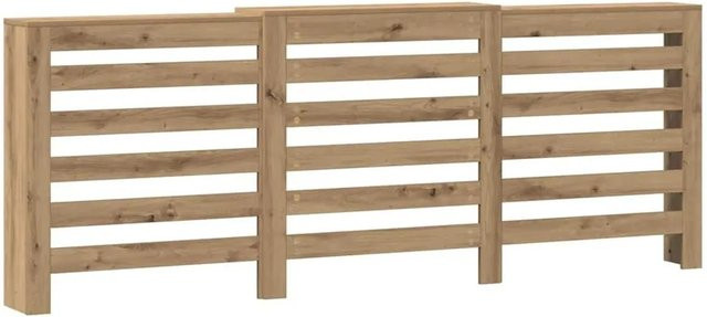vidaXL Heizkörperverkleidung Artisan-Eiche im Latten-Design, Farbe: Eiche/Braun, B/T/H: 205 x 21,5 x 83,5 cm - Bild 1