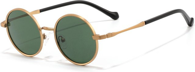 Bai Fen Bai Electronic 3C Korrektionsbrille, Titanium, Rund, Vollrand, Unisex, gray, gold - Bild 1