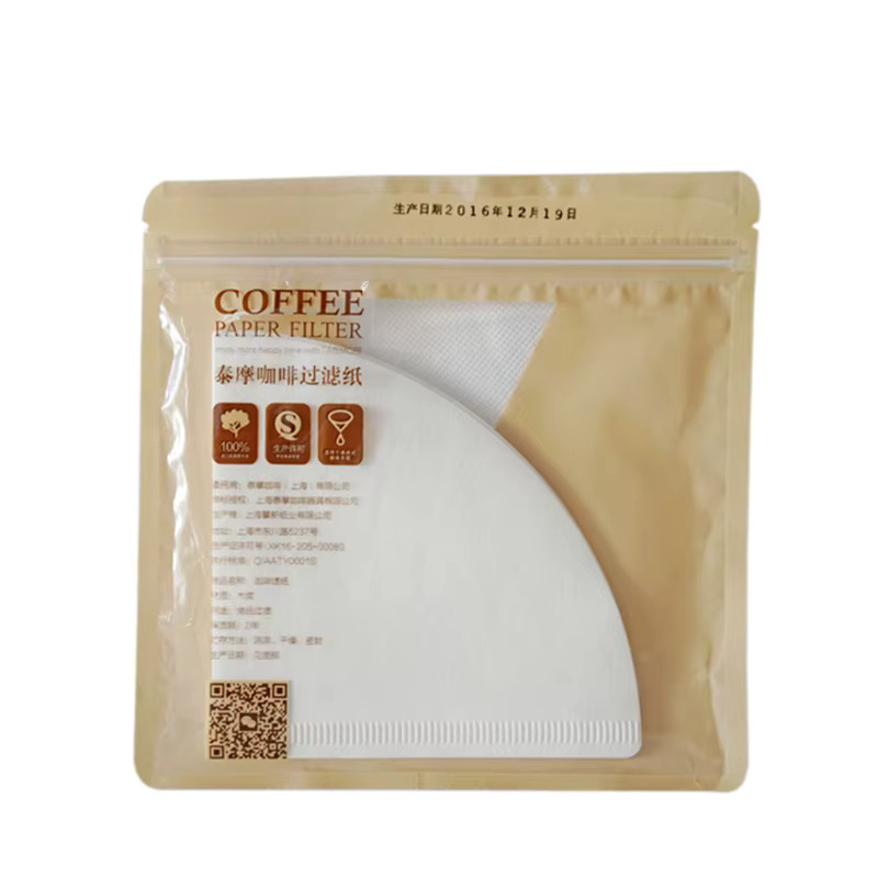 Timemore Filterpapier für Handfilter und V-förmige Kaffeekannen, 50 Stück, Weiß - Bild 4