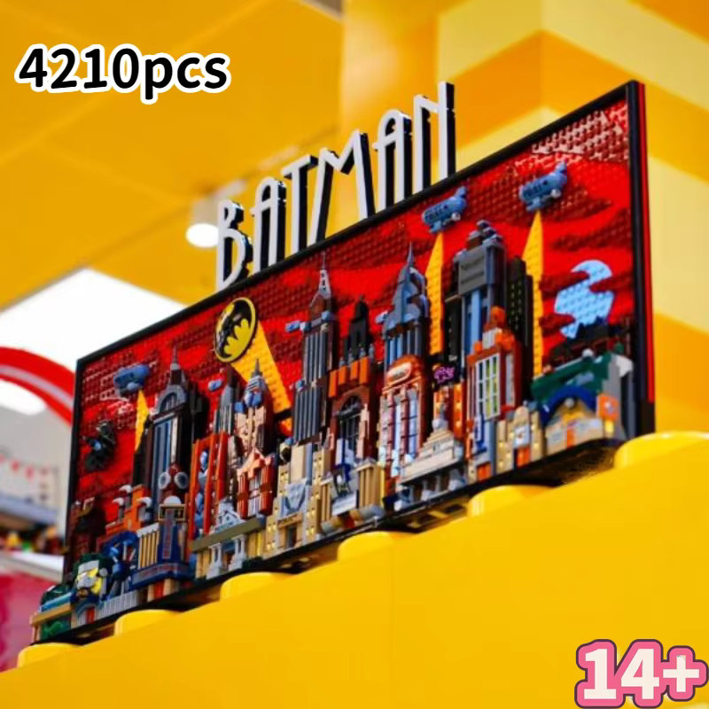 Hot Toys Bat City Architektur Skyline, Baustein-Set, 4210 Teile, ab 14 Jahren - Bild 2