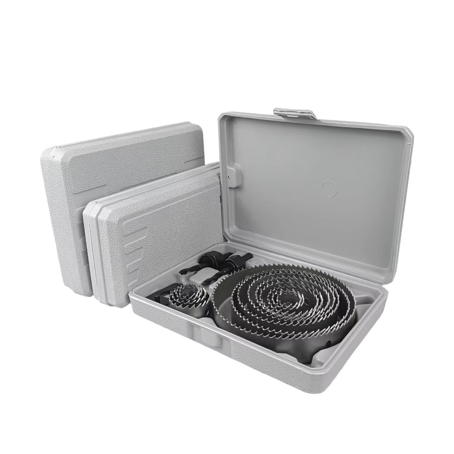 SHENSEN Lochsägen-Set in Silber, 17-teiliges Set zum Bohren und Schneiden von Holz, Gipskarton, PVC, Kunststoff, MDF und Metall - Bild 6