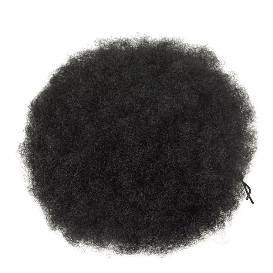 Booming Hair Afro Curly Puff Clip-In Haarknoten, Damen, Lockiges Haar - Bild 3