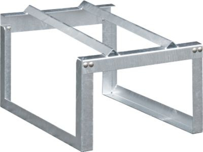 Bauer Fassauflage für 1 x 200 l Fass in Silber - Bild 1
