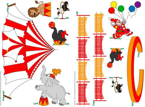 WIZARD+GENIUS Wandtattoo Kinderzimmer bunt BxH: 60 x 35 cm - Bild 1