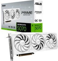 Asus GeForce RTX 5070 PRIME OC Grafikkarte in Weiß mit DisplayPort und HDMI - Bild 1