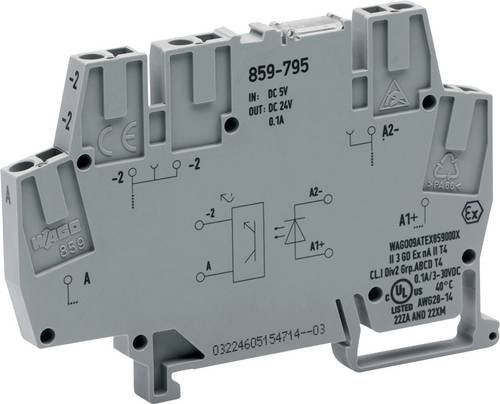 WAGO Optokoppler Gatetreiber 859-795 in Grau - Bild 1