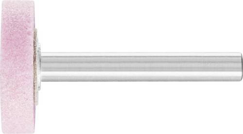PFERD STEEL EDGE Schleifstift Zylinder Ø 25 x 6 mm Schaft-Ø 6 mm Körnung A80 für Stahl und Stahlguss, 10 Stück, Pink - Bild 1