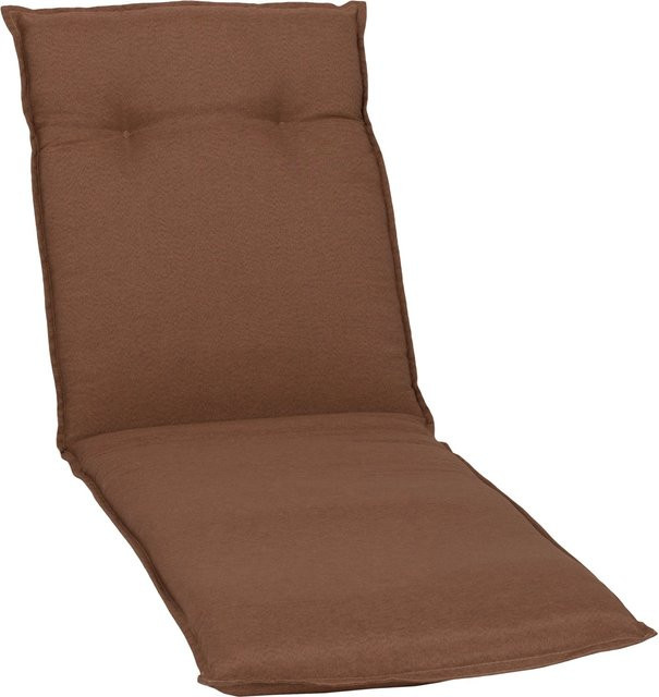 BEO Stuhlauflage Turin in Braun, B/L: 46 x 171 cm - Bild 1