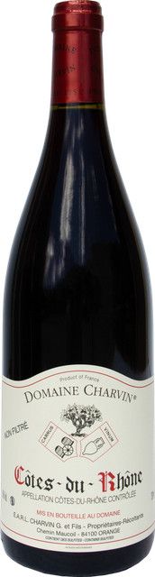 Domaine Charvin Côtes du Rhône 2023, Rotwein, 0,75 l - Bild 1